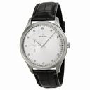 Zenith Elite Silver Dial Stainless Steel Black Leather Automatic Men's Watch 03.2010.681/02.C493