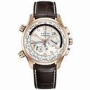 Zenith Pilot Doublematic Silver Dial Brown Leather Men's Watch 18.2400.4046/01.C721