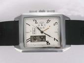 Zenith Port Royal Open Grande 03.0550.4021/01.C503 36x51mm Mens Black Ostrich Leather Strap Watch