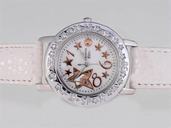 Zenith Star 03.1223.68/85.C632 Round Stainless Steel Case White Dial Watch