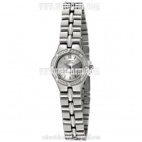 Invicta Wildflower Silver Dial Stainless Steel Ladies Watch 0135