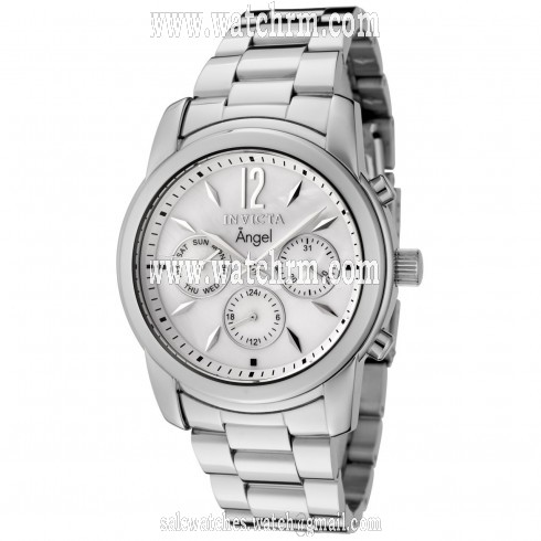 Invicta Angel Multi-Function Silver Dial Stainless Steel Ladies Watch 0463