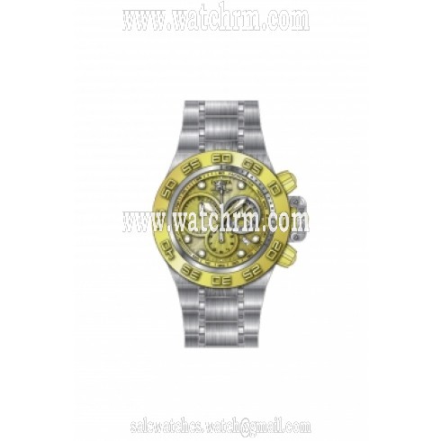 Invicta Subaqua Noma IV Chronograph Gold Dial Men's Watch 10146