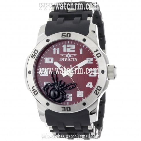 Invicta Sea Spider Red Dial Men's Watch 1122