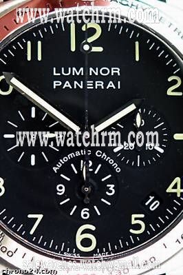 replica Panerai PAm 74 - 40 mm Steel Titanium Chrono WATCHES 1 