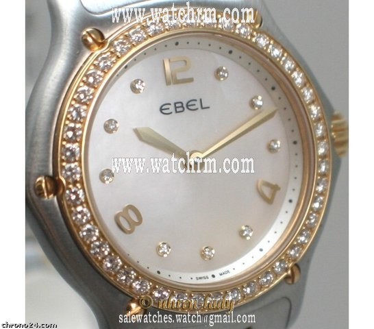 Ebel 1911 Lady St+18 KT Diamant-L��nette