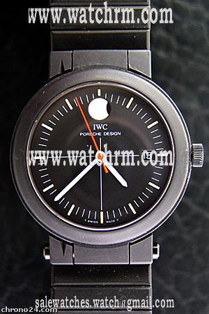 IWC All black mint Kompas with moonphase Ref.No.3551