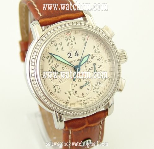 Maurice Lacroix Flyback Aviator Brillanten Sondermodell