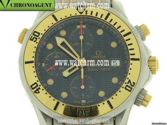 Omega SEAMASTER ACCIAIO E ORO BRACCIALATO