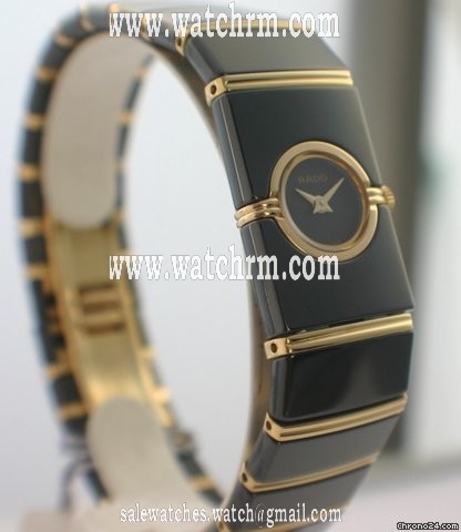 Rado Diaqueen / Stahl mit 18 Kt.