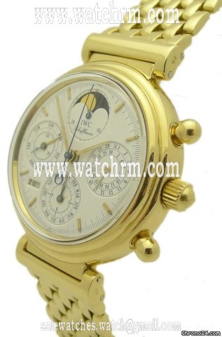 replica IWC DA VINCI EWIGER KALENDER 18KT MIT IWC- GOLDBAND WATCHES 1 
