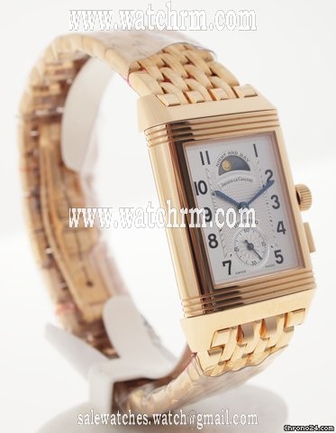 replica Jaeger-LeCoultre Jaeger LeCoultre Reverso Geographique in 18ct Gold New WATCHES 1 