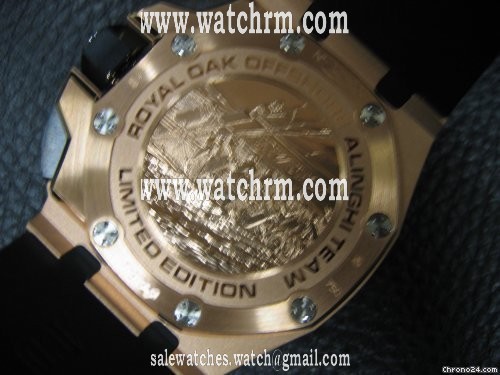 replica Audemars Piguet ALINGHI TEAM PINK GOLD ROTGOLD WATCHES 1 