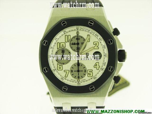 Audemars Piguet ROYAL OAK OFFSHORE CHRONO IN ACCIAIO Cint. CAUCCIU'