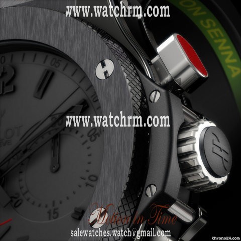 replica Hublot BIG BANG AYRTON SENNA LIMITED EDITION-ALL BLACK SPLIT SECOND WATCHES 1 