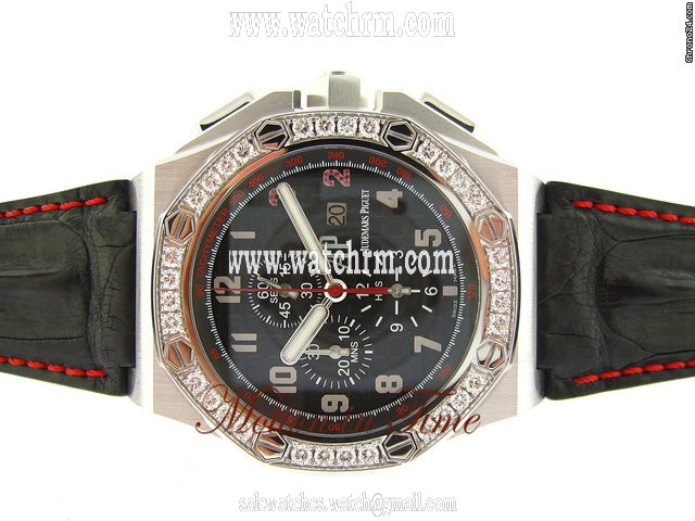 replica Audemars Piguet SHAQUILLE O' NEAL DIAMOND - WHITE GOLD - LAST ONE - NO.96/96 WATCHES 1 