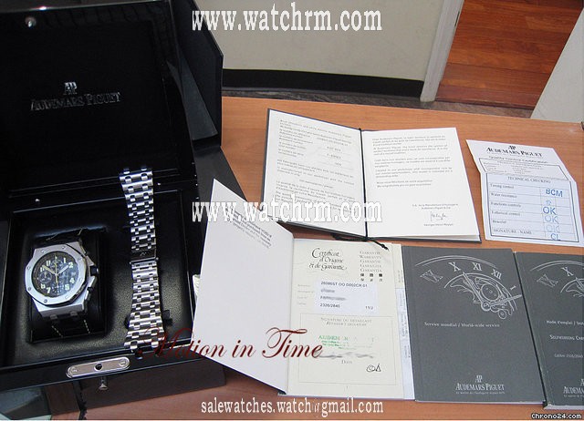replica Audemars Piguet ROYAL OAK OFFSHORE "WORTH AVENUE" LIMITED EDITION 100 PIECES WATCHES 1 