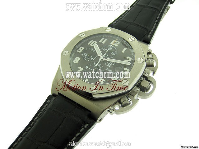 replica Audemars Piguet T-3 : BLACK DIAL - "TERMINATOR" OFFSHORE 48mm - LTD 1000 PCS WATCHES 1 