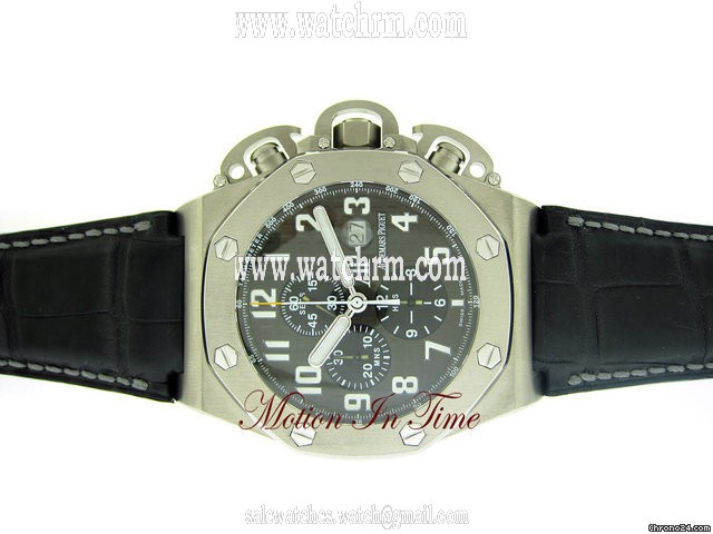 Audemars Piguet T-3 : BLACK DIAL - "TERMINATOR" OFFSHORE 48mm - LTD 1000 PCS