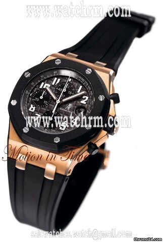 Audemars Piguet AP RUBBERCLAD ROSE GOLD - ROYAL OAK OFFSHORE -