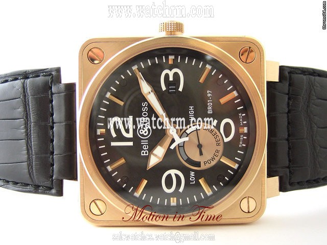 Bell & Ross ROSE GOLD POWER RESERVE - LIMITED EDITION 250 PIECES NEW WATCHES 2