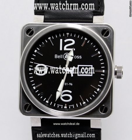 Bell & Ross BR01-96 Grande Date Black Dial NEU incl MWST mit Box + Papie