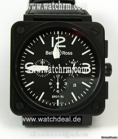 Bell & Ross BR01-94 Carbon Chronograph NEU incl MWST mit Box + Papieren