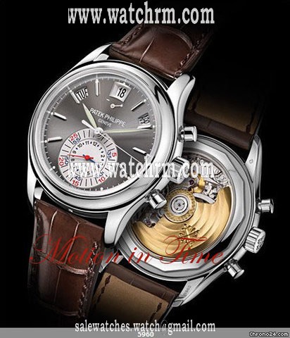 replica Patek Philippe 5960P - ANNUAL CALENDAR CHRONOGRAPH-PLATINUM- FACTORY SEALED WATCHES 1 