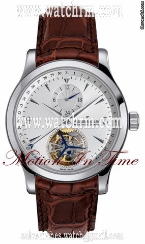 Jaeger-LeCoultre JLC MASTER TOURBILLON DUAL TIME - STAINLESS STEEL -AUTOMATIC