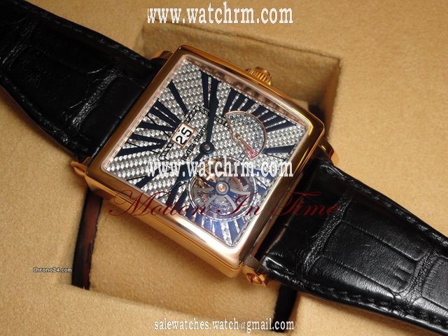 Roger Dubuis GOLDEN SQUARE TOURBILLON POWER RESERVE LIMITED 28 PIECES R/G WATCHES 2