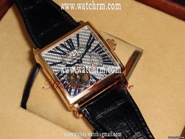 replica Roger Dubuis GOLDEN SQUARE TOURBILLON POWER RESERVE LIMITED 28 PIECES R/G WATCHES 1