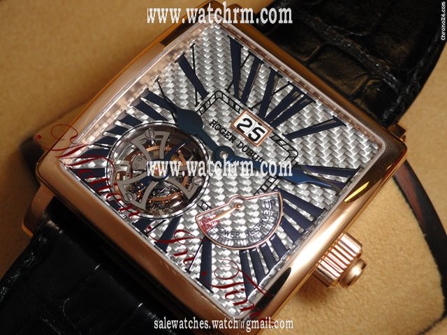 Roger Dubuis GOLDEN SQUARE TOURBILLON POWER RESERVE LIMITED 28 PIECES R/G