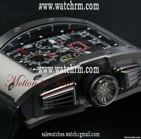 replica Richard Mille RM011 FELIPE MASSA FLYBACK CHRONOGRAPH TITANIUM WATCHES 1 