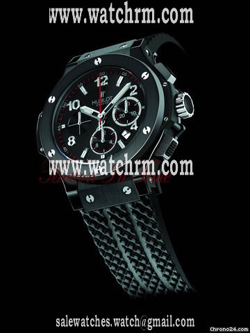 replica Hublot BIG BANG BLACK MAGIC - ALL BLACK - RARE SPECIAL EDITION WATCHES 1 