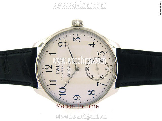 IWC Portuguese F.A. Jones Mens - Platinum - Limited 500 Pieces