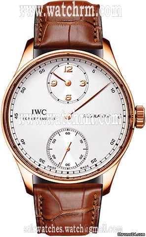IWC Portuguese Regulateur - Regulator - Rose Gold -Skeleton Back