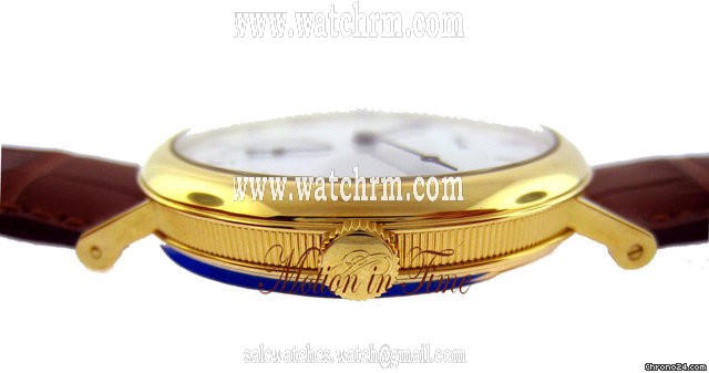 replica Breguet CLASSIQUE AUTOMATIC MEN'S - YELLOW GOLD - WHITE ENAMEL DIAL WATCHES 1 