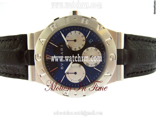Bulgari BVLGARI DIAGONO CHRONOGRAPH STAINLESS STEEL BLACK/BLACK NEW