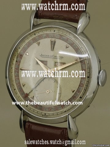 Jaeger-LeCoultre Triple date acier FULL ORG.