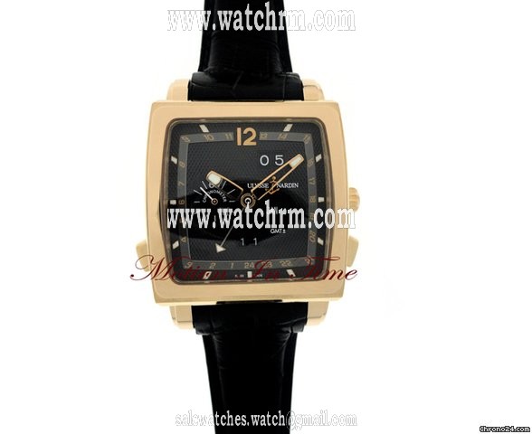 Ulysse Nardin QUADRATO DUAL TIME PERPETUAL CALENDAR - ROSE GOLD WATCHES 2