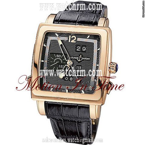 Ulysse Nardin QUADRATO DUAL TIME PERPETUAL CALENDAR - ROSE GOLD