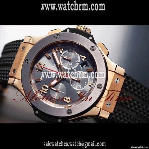 Hublot BIG BANG ROSE GOLD TANTALUM BEZEL RUTHENIUM DIAL LIMITED 250