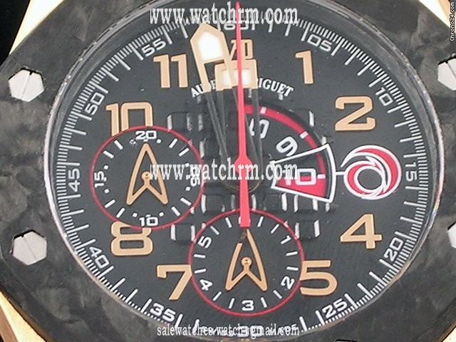 replica Audemars Piguet AP TEAM ALINGHI ROSE GOLD & BLACK CARBON - LIMITED TO 600 PC WATCHES 1 