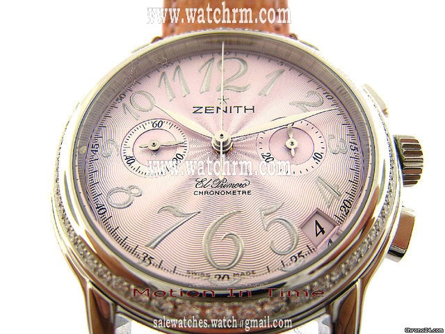 replica Zenith Chronomaster Star El Primero Ladies Diamond Stainless Steel WATCHES 1 