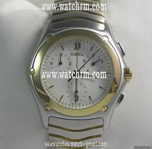 Ebel Classic Wave Chronograph NEU und ungetragen mit Box und Papi