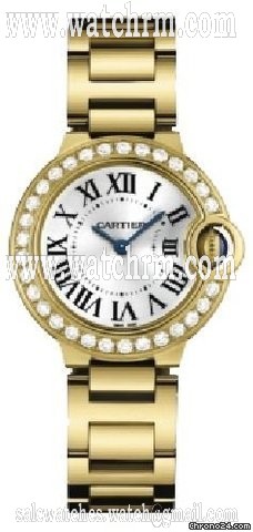 Cartier LADIES' BALLON BLUE YELLOW GOLD DIAMOND NEW 2011