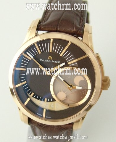replica Maurice Lacroix Pontos Dequentrice 18 Krt. Rosegold WATCHES 1 