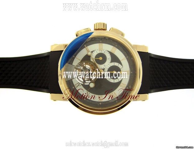 replica Breguet MARINE TOURBILLON CHRONOGRAPH - ROSE GOLD - 42mm - NEW MODEL WATCHES 1 
