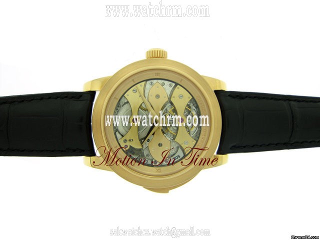 replica Girard Perregaux OPERA ONE 3 BRIDGES MINUTE REPEATER TOURBILLON SKELETON R/G WATCHES 1 