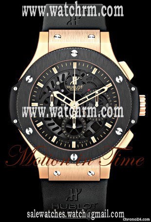 Hublot BIG BANG "AERO BANG" SKELETON ROSE GOLD LIMITED 500 PIECES